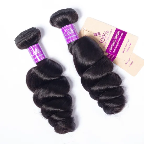 Wholesale Raw Cuticle Aligned Hair 100 Virgin Remy Human Hair Mink Brazilian Hair loose wave Bundles