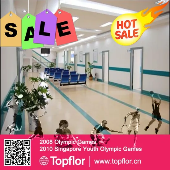 High Quality Professional Vinyl Hygienic PVC Flooring For Hospital