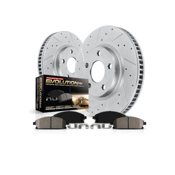 Powerstop ชุดเบรคด้านหลังและชุดระบบเบรกดิสก์ K5340 สำหรับ Audi TT (อันดับสูงสุดของ US 8J0615601 D1108)