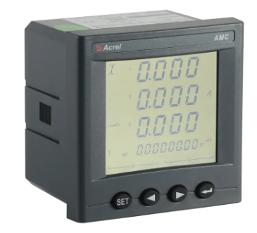 3 phase secure kwh energy panel power meter