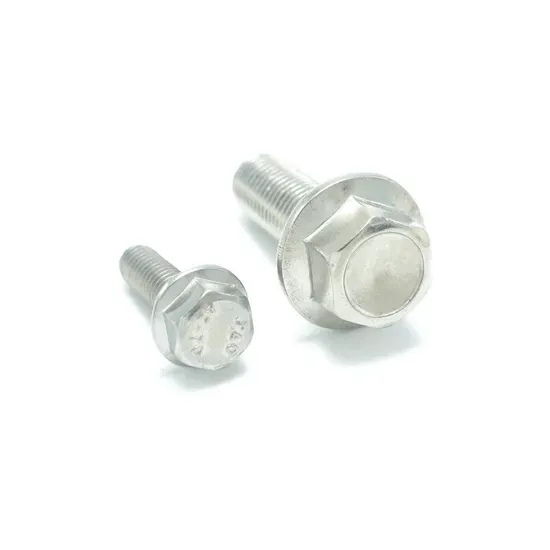 Yellow Passivated Hexagon Flange Bolts for Building Industry