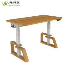 Altura, mesa ajustável em grande aço de aço, pernas de mesa