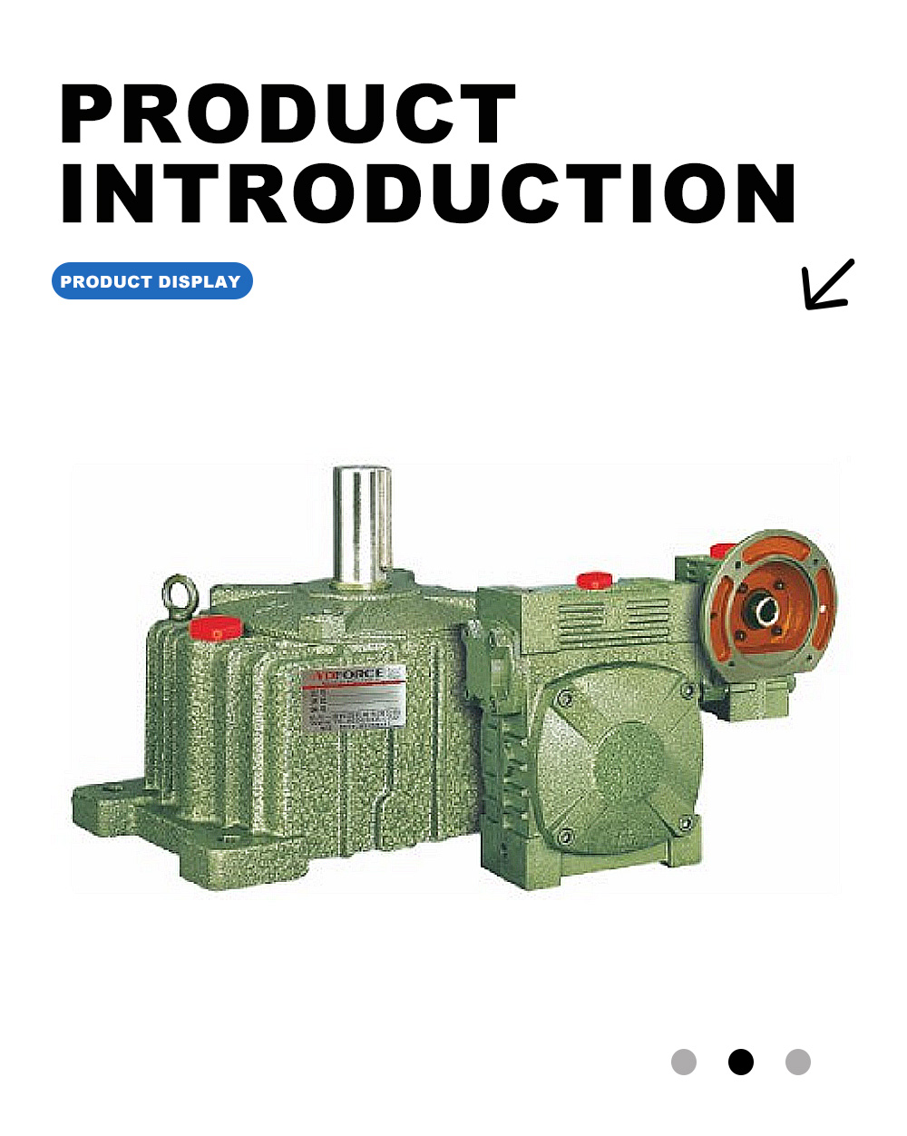 WPEEDO Cast Iron Reduction Unit X