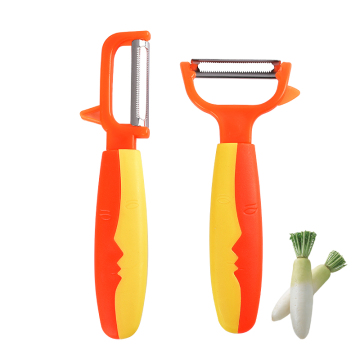 2 piece potato stainless steel vegetable peeler set