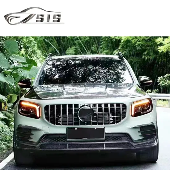 GLB200 X247 Carbon Fiber Body Kit - Front Lip, Rear Diffuser, Trunk Spoiler, Exhaust Tips, Car Air Vents