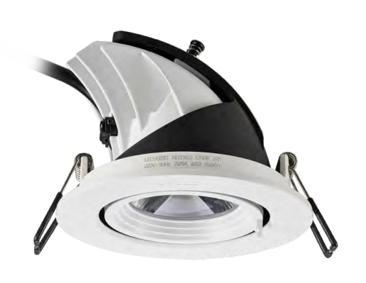 코끼리 트렁크 모양의 내장 천장 조명