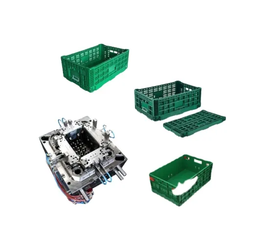 Customize Injection Molding Plastic Foldable Fruit Basket Mould