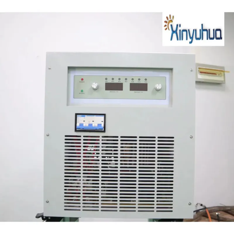 High-Power Stabilized DC Power Supply for Communication Aging Tests