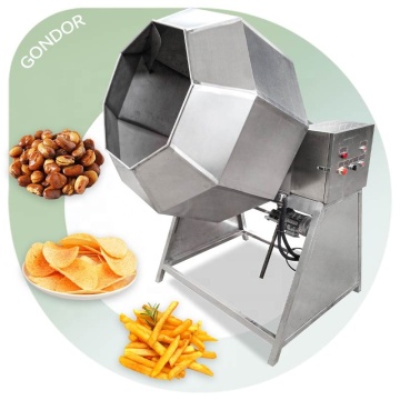 Octagonal Snack Coating Coating Mixer για γεύσεις και καρυκεύματα πατάτας