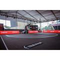 Tecles da quadra de basquete com FIBA ​​3x3