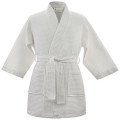 Hotel Shawl Collar Cotton Waffle Bathrobe