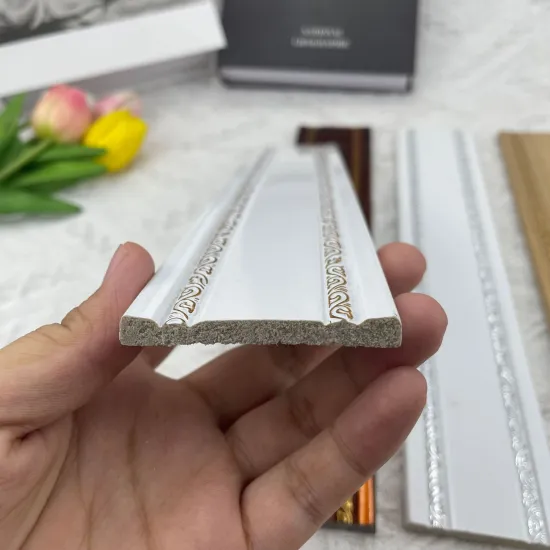 High-Quality Plastic Skirting: Hot Selling Baseboard Line for Wall and Flooring Decorations