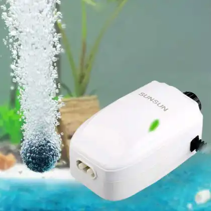Shop for Quiet Air Pumps: Sunsun YT Series - Including Models YT-301, YT-302, YT-301C, YT-302C, YT-304, and YT-502 for Fish Tank Oxygenation