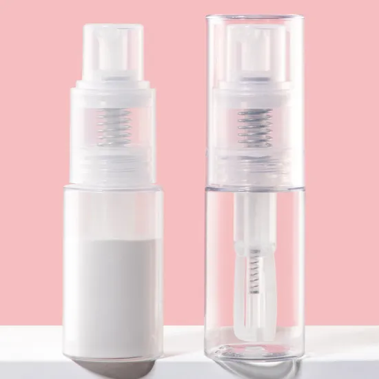 35ml & 50ml PET Glitter Hair Powder Sprayer Bottles: Ideal Packaging Containers for Cosmetics, Talcum Powders, and Decorative Hair Products