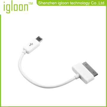Samsung Galaxy Tab serisi için Samsung 30 Pin bağdaştırıcısına Mini Usb