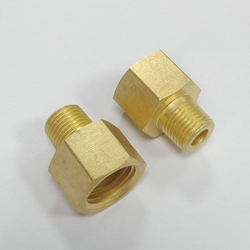 Adaptador de redutor de tubo de bronze 1/2NPT Male para fêmea