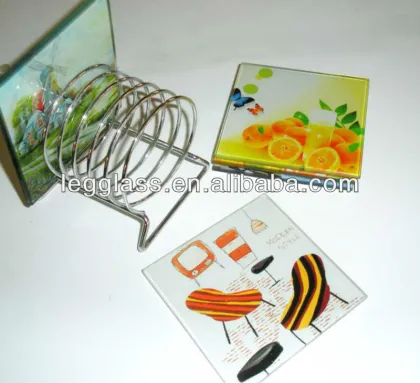 orange,rectangle,fruite coaster