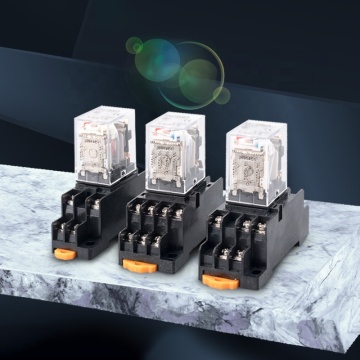 HH52P Intermediate Relay: 12V, 24V, 220V AC Single-Phase High Current MY2NJ 8 Pin Relay