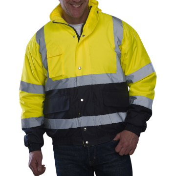 2183 Waterproof Hi-Vis Soft Shell Work Jacket for Men