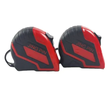 co-molded rubber case steel tape measuring