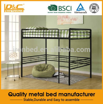 Hot selling fashion modern metal hostel loft bed