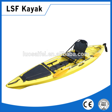 LSF manufacture 13ft LLDPE fishing kayak boat with pedal system
