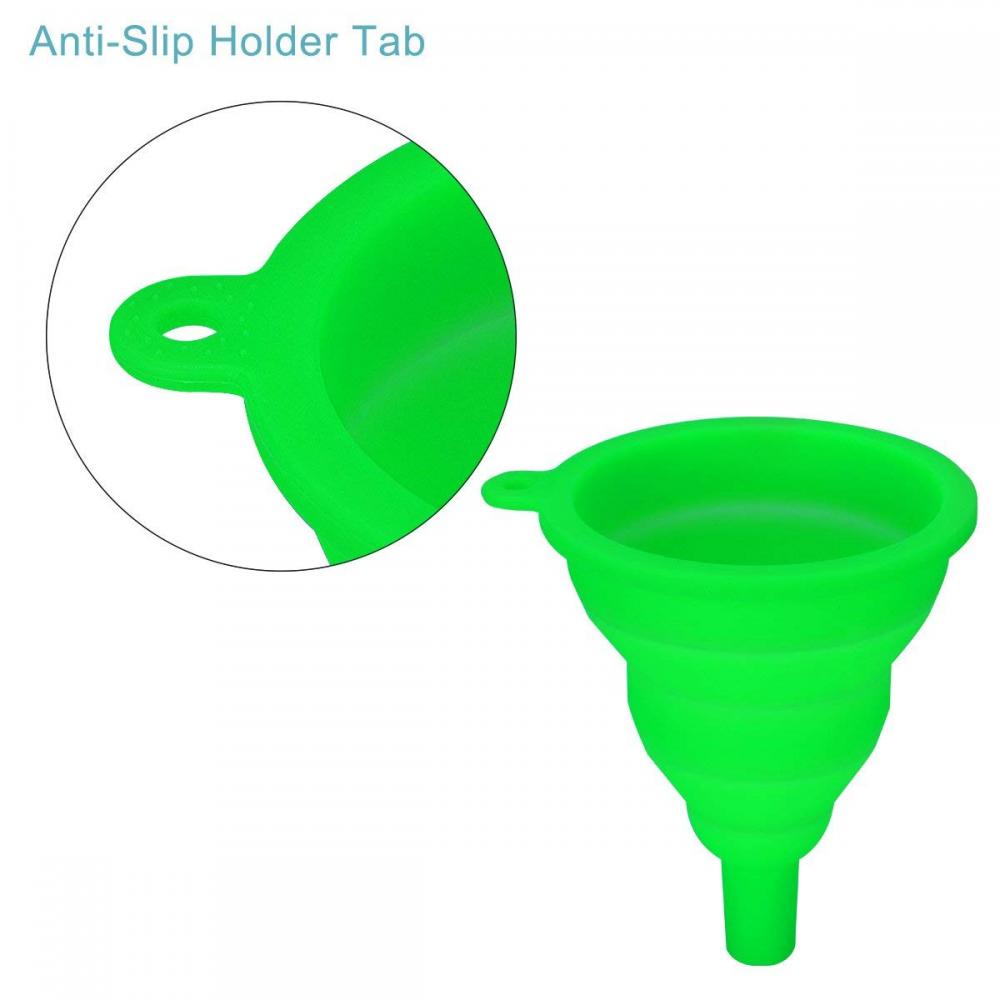 Kitchen Essential Foldable Silicone Oil Funnel