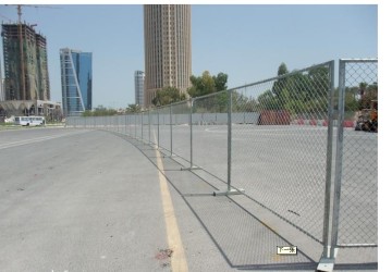 Galvanized Temporary Fence