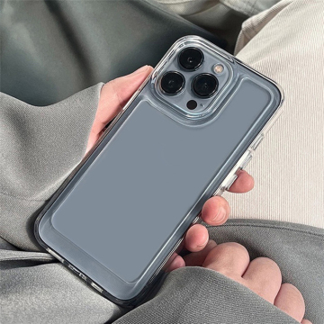 Transparent Acrylic Hard Case for iPhone 16/15/14/13/12/11/SE/8/7 Plus Models