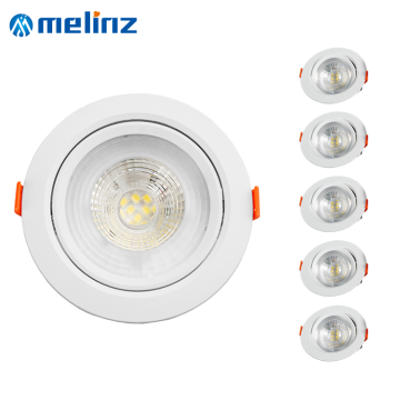 MELINZ Recessed LED Lights: Warm White Spot Lamps in 3W, 5W, 7W, 9W, 12W