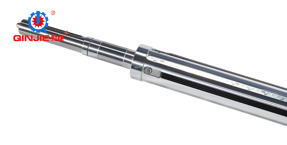 Eixo pneumático de haste passante de aço de 3 polegadas