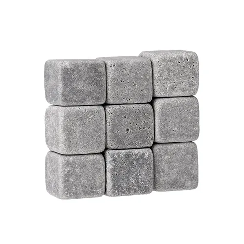 Reusable Ice Stone Chilling Rocks Cubes Whiskey Stones