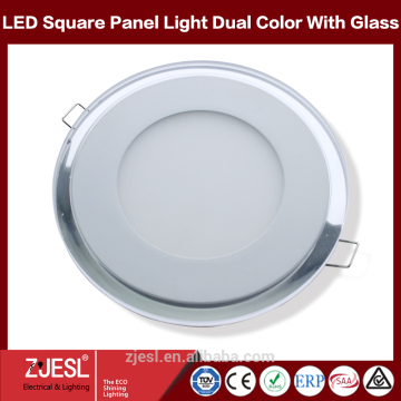 12W 160m 5inch hole Double Color LED Round LED ceiling panel lamp