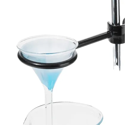 100ml Short Neck Glass Funnel for Chemical Reagents