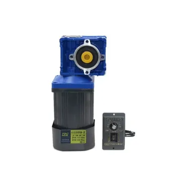 High Torque 220V 120W AC Worm Gear Motor with Speed Regulator - Input Diameter 11mm - RV30 - Best Seller