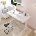 Glass electric standing desk for home and office