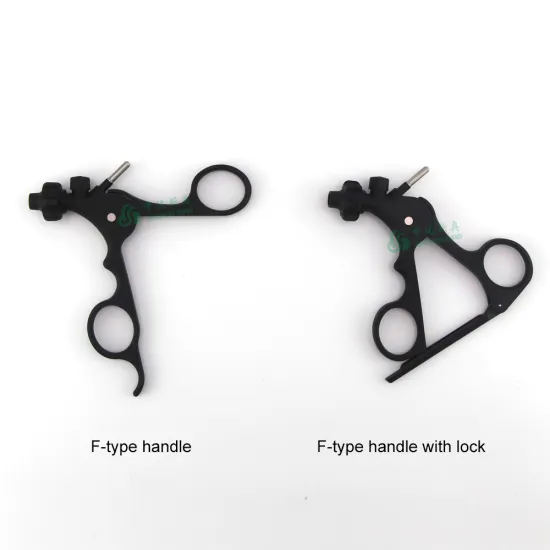 Laparoscopy Knot Grasper forceps with F type handle