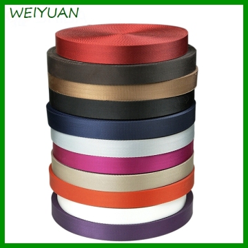 High quality coloful customized printed woven polyester webbing