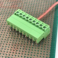 Bloc de pitch PCB de 3,5 mm Bloc à 9 voies