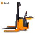 4400lbs Electric Straddle Stacker with Wide Support Legs