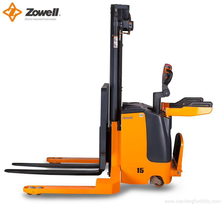 Electric Straddle Pallet Stacker