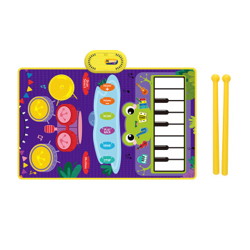 Customizable Oem Game Blanket, Activity Gym Mat, and Musical Play Mat with Animal Rattles for Babies