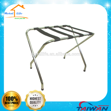 Metal foldable hotel luggage rack