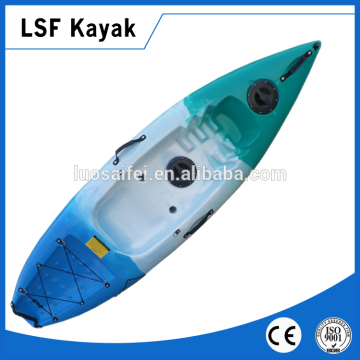 single sit on top kayak small plastic kayak made of polyethylene