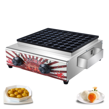 Gas Fish Grill: Hot Double Plates Japanese Takoyaki Machine