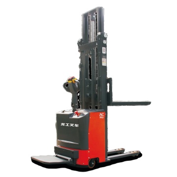 Semi-Full Electric Self-Loading Stacker: 0.5 Ton to 1 Ton Capacity with Single Mast