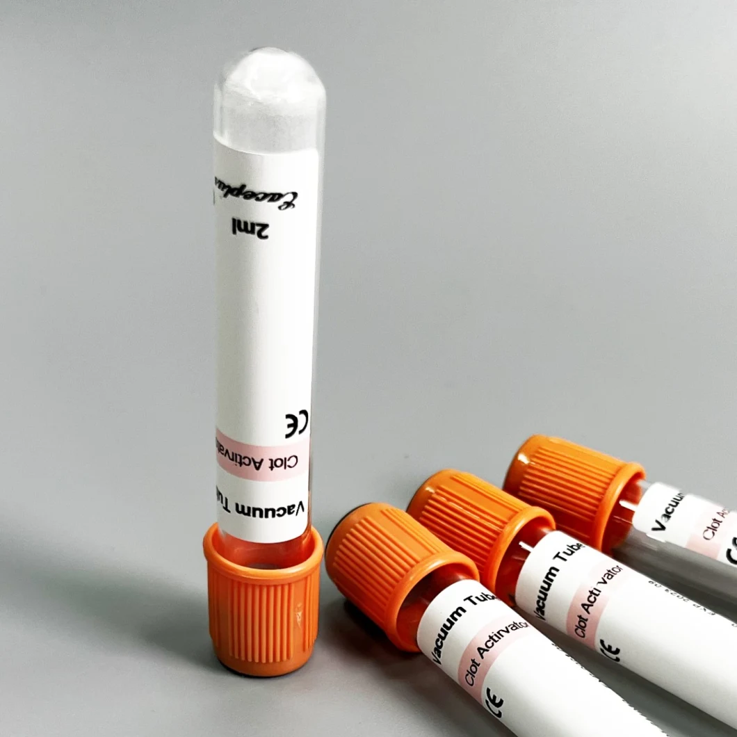 Fabricante Tubos de recolección de sangre de tubo de separador de suero con ISO CE