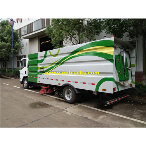 ISUZU 4x2 5000L Camions de nettoyage de rue