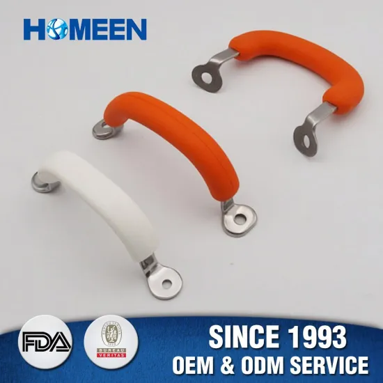 Non Slip Silicon Stainless Steel Pot Lid Cookware Knob For Square Fry Pan