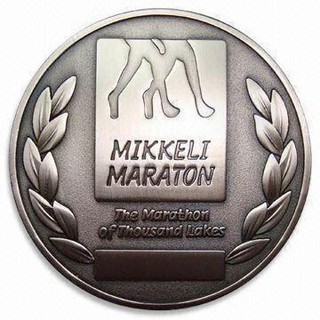 Metal Medal, wykonane z żelaza, mosiądzu, miedzi i ze stopów cynku, różne rozmiary są dostępne